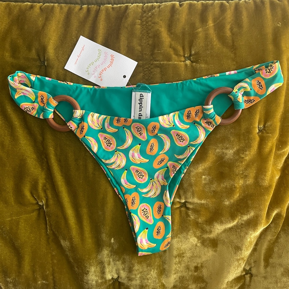 NWT Dippin Daisys | Basque Cheeky Bikini Bottom - Picture 4 of 8